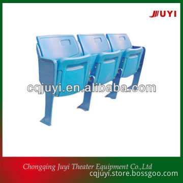 fold stadium chair with aluminum metal leg folding back aluminum chair folding chair BLM-4161
